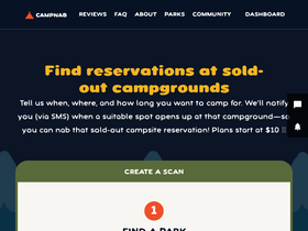'campnab.com' screenshot