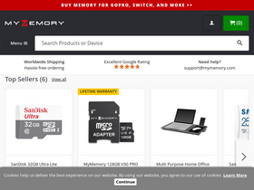 'mymemory.co.uk' screenshot