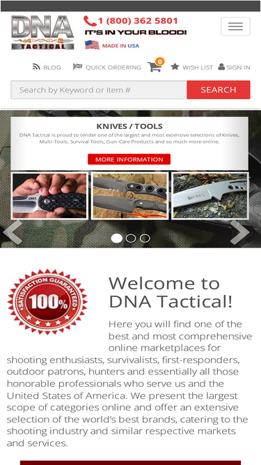 dnatactical.com