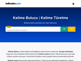 'kelimelen.com' screenshot
