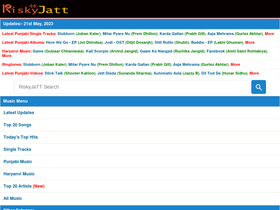 'riskyjatt.is' screenshot