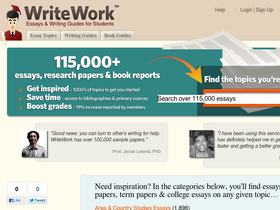 'writework.com' screenshot