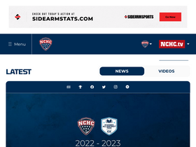 'nchchockey.com' screenshot