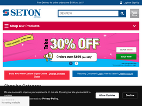 'seton.net.au' screenshot
