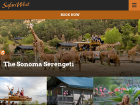 'safariwest.com' screenshot