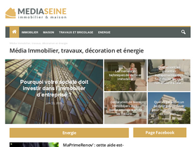 'mediaseine.fr' screenshot