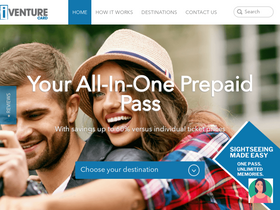 'iventurecard.com' screenshot