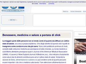 'universonline.it' screenshot