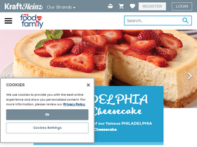 'myfoodandfamily.com' screenshot