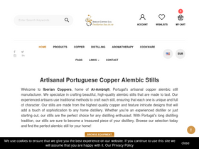 'copper-alembic.com' screenshot