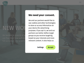 'new-work.se' screenshot