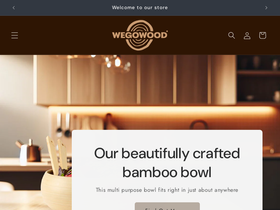 wegowood.com homepage screenshot