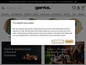 'gents.com' screenshot