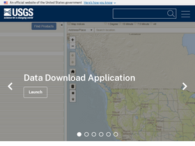 'apps.nationalmap.gov' screenshot