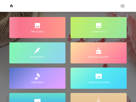 'statusqueen.com' screenshot