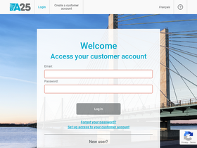 'a25csc.com' screenshot