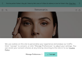 'tiffany.co.uk' screenshot