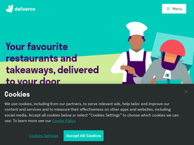 'deliveroo.it' screenshot
