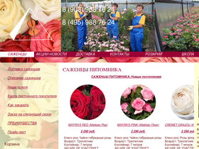 'rusroza.ru' screenshot