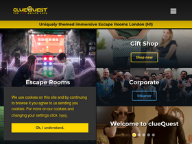 'cluequest.co.uk' screenshot