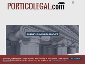 'new.porticolegal.com' screenshot