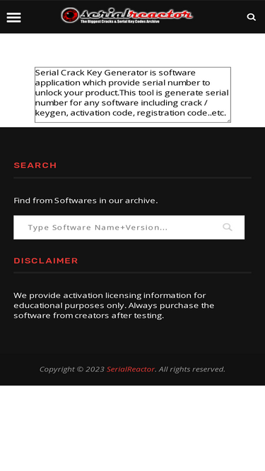 serialreactor.com