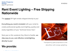goboprojectorrental.com
