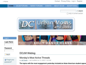 'dcurbanmom.com' screenshot