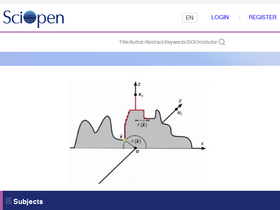 'sciopen.com' screenshot