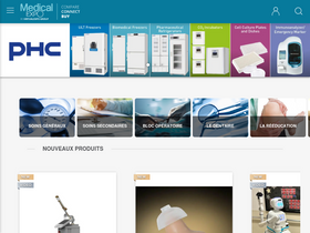 'medicalexpo.fr' screenshot