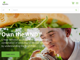 'ingredion.com' screenshot