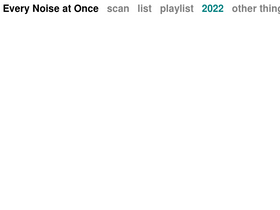 'everynoise.com' screenshot