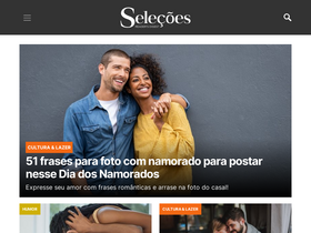 'selecoes.com.br' screenshot
