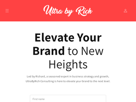 ultrabyrich.com homepage screenshot