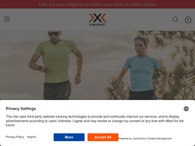'x-bionic.com' screenshot