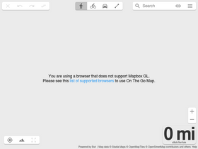 'onthegomap.com' screenshot