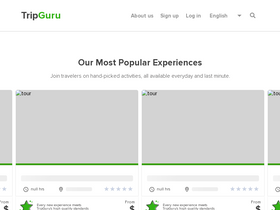 'thetripguru.com' screenshot