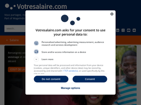 'votresalaire.org' screenshot