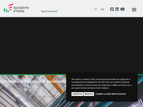 'acciaierieditalia.com' screenshot