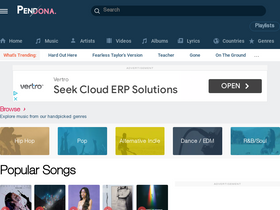 'pendona.com' screenshot