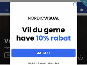 Nordic Visual homepage screenshot