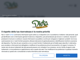 'latuadietapersonalizzata.it' screenshot