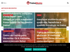 'treinomestre.com.br' screenshot