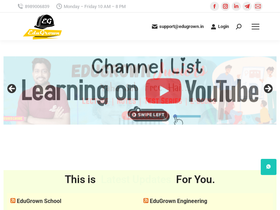 'edugrown.in' screenshot