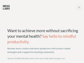 'nesslabs.com' screenshot