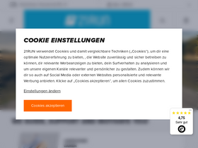 '21run.com' screenshot