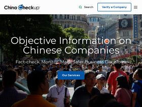 'chinacheckup.com' screenshot