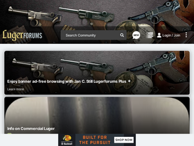 'lugerforums.com' screenshot
