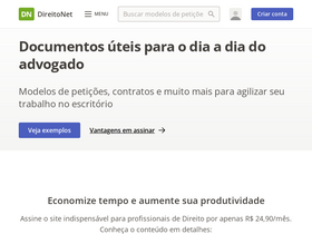 'direitonet.com.br' screenshot