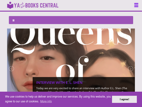 'yabookscentral.com' screenshot